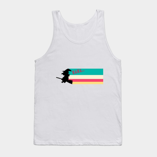 Funny Witch Tank Top by Design Knight